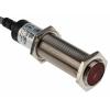 RS PRO Fotoelektrický snímač, řada: PR18 Červené světlo Válcovitý Kabel, výstup: NPN NO/NC Potlačení pozadí IP67