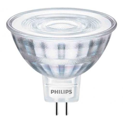 LED reflektor, 5 W, objímka žárovky: GU5.3, Reflektor, 220 → 240 V ekvivalent 35W, 36°, barevný tón: Teplá bílá