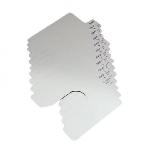 SKF Předřezaný prokladový materiál Šedá, Nerezová ocel, délka: 100 mm, šířka: 32 mm, šířka: 100 mm, tloušťka: 0.05 mm