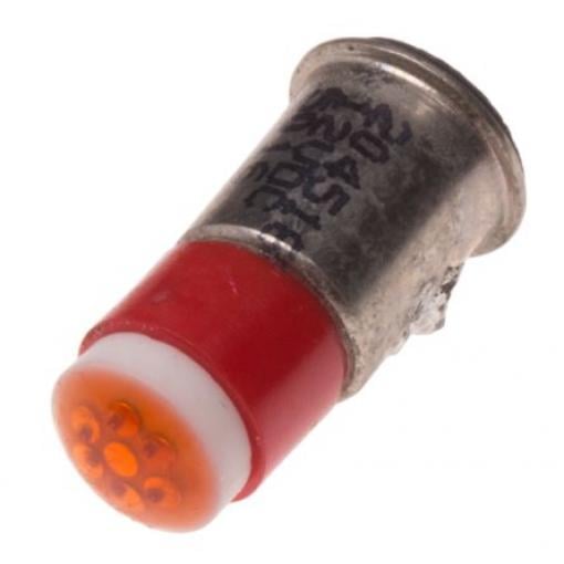 RS PRO Kontrolka barva světla Červená vícečipový, průměr: 6 mm, 12 V dc