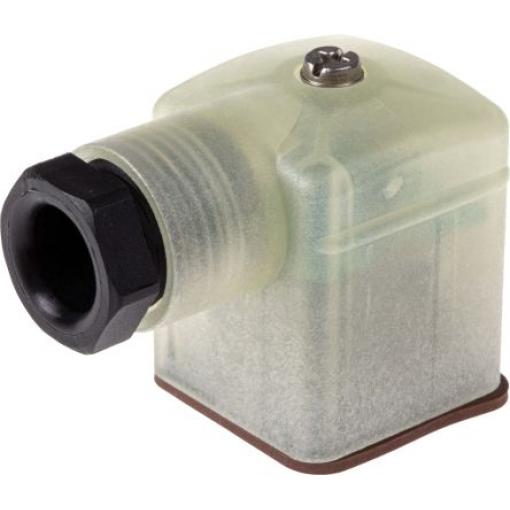 Zástrčka kabelu elektromagnetického ventilu 314820 Burkert, pro použití s: 2518 Elektromagnetický ventil