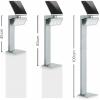 Steinel 671211 AUSSENLEUCHTE XSOLAR GL-S SI solární nástěnné osvětlení LED žádná 1.2 W stříbrná