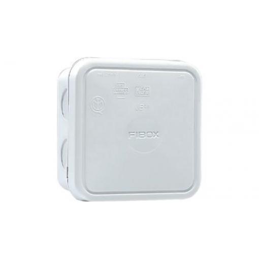 Fibox Rozvodná skříň Polypropylen Černá RAL 9010 90 mm 90 mm řada JB 2.5 WH IP65 49 mm