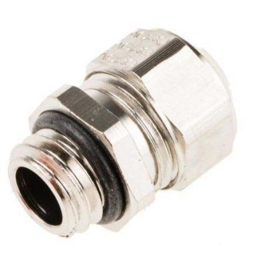 Kabelová průchodka, řada: A1 A1000.21 Kovová Niklovaná mosaz, IP68 PG21 SES Sterling 12.5 mm až 20.5 mm