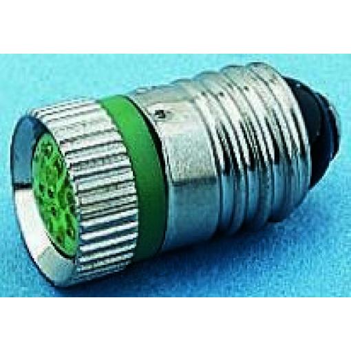 RS PRO Kontrolka barva světla Žlutá, objímka žárovky: E10 vícečipový, průměr: 10 mm