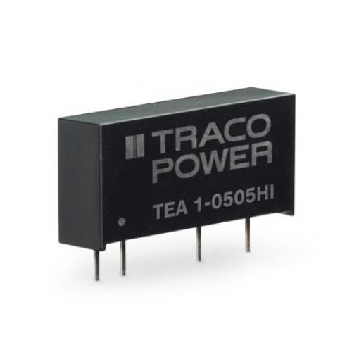 TRACOPOWER, výstup: 5V dc 200 mA, Vin 4.5V 1 W