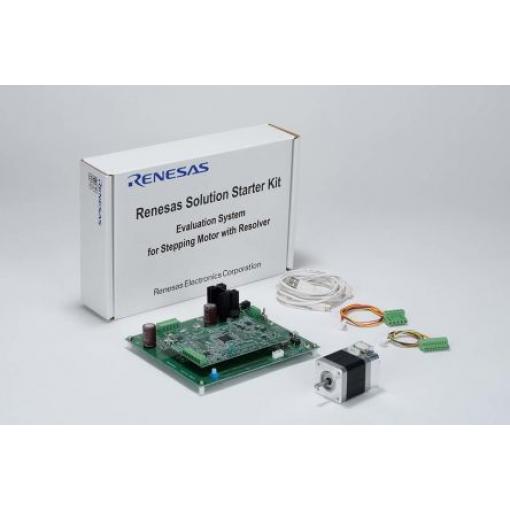 Vyhodnocovací deska Vyhodnocovací systém pro krokový motor s resolverem Krokový motor Renesas Electronics R5F524TEADFP,