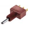 C & K Přepínač IP57 Panel SPDT Zap-vyp-zap ovládání 7.5 A Pájecí 28 V dc