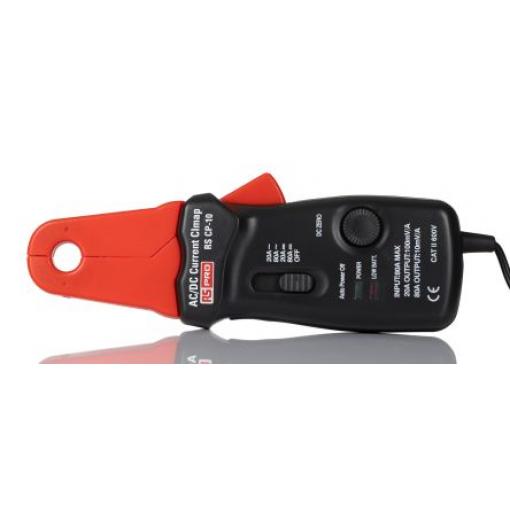 Proudové kleště AC/DC 80 A 80 A ac, číslo modelu: RS CP-10 RS PRO