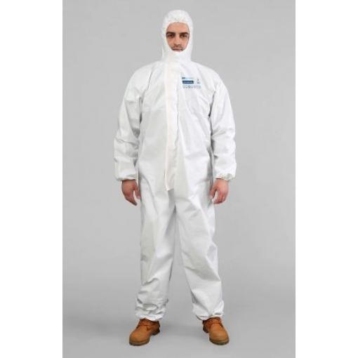 BioBlocked Bílá Kombinéza M