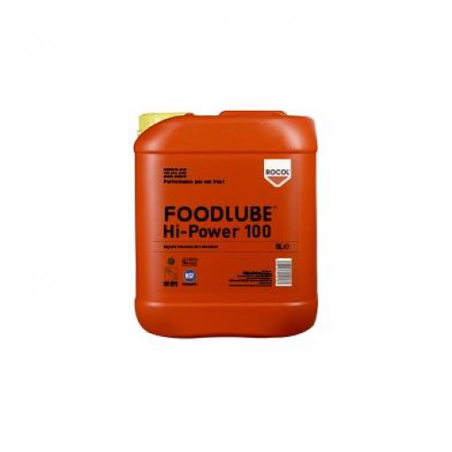 Mazivo, Foodlube Hi-Power 100, 5 L Neškodné pro potraviny, Kompresor, Hydraulika Rocol