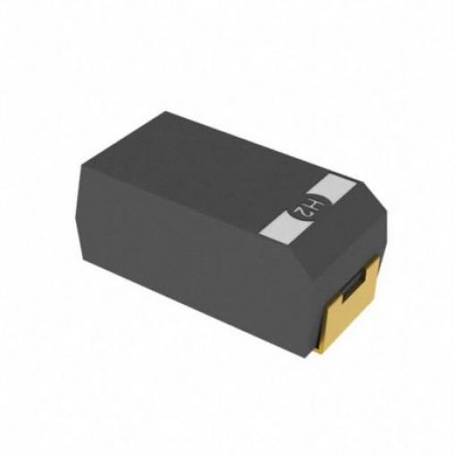 Tantalový kondenzátor, řada: T500 10 % 10 μF 50 V dc, Povrchová montáž Pevné, 3528-21 ESR 2.8Ω 200 °C MnO2 KEMET