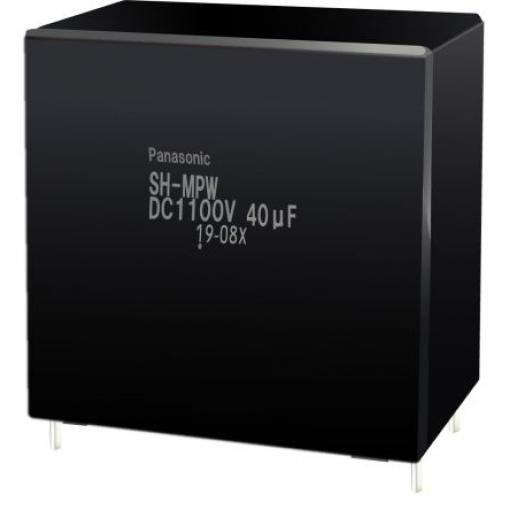 Vrstvové kondenzátory, řada: EZPV 7 μF ±10 % 1.1 kV dc, Průchozí otvor 1 mm Panasonic AEC-Q200