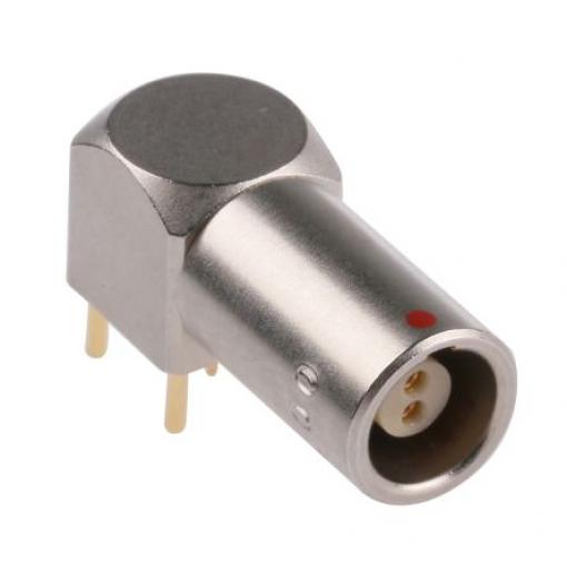 Kulatý konektor, počet kontaktů: 2, Montáž do panelu, velikost: 7.1 mm LEMO, pohlaví kontaktu: Vnitřní, orientace těla: