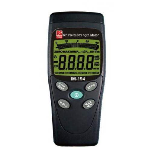Detektor emisí Mikrovlny 20/200/2000 mG 3.5 GHz 40 °C RS PRO