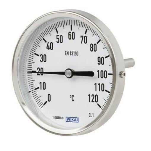 WIKA Číselníkový teploměr stupnice F, °C, rozsah teploty: 120 °C 14138818