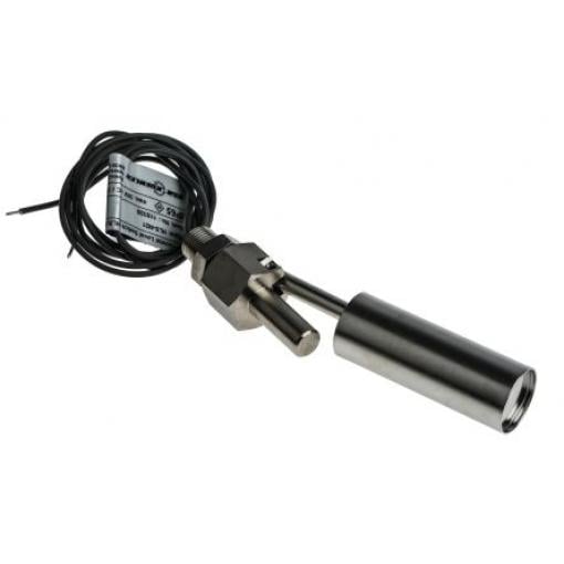 WIKA, řada: HLS-M Horizontální Plovákový spínač 500 mm 1 NO 50 V ac 75 V dc