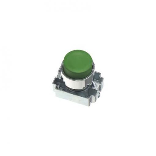 RS PRO Hlava tlačítka, řada: RCAS Zelená Okamžité, průměr výřezu: 22 mm IP65