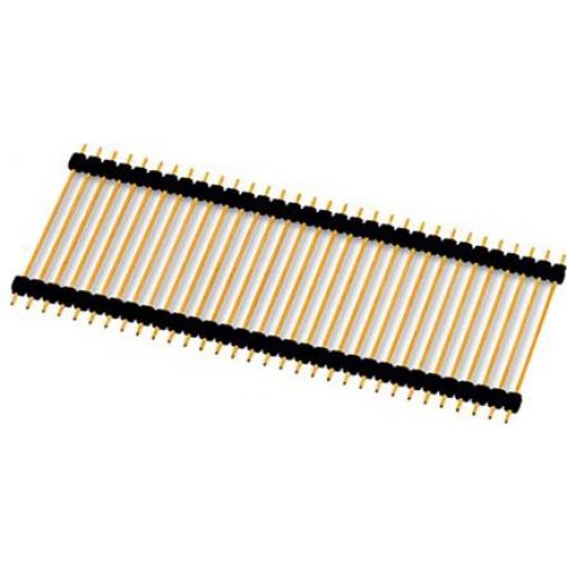 Wurth Elektronik Kolíkový konektor, řada: WR-PHD, Deska-deska, počet kontaktů: 32, počet řad: 1, rozteč: 2.54 mm,