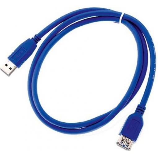 Wurth Elektronik Kabel USB do zásuvky IC Vnější, řada: WR-COM, A: USB typu A, 1 m Vnitřní, Modrá, B: USB typu A