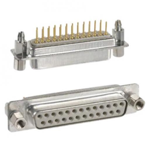 Norcomp Konektor D-Sub, řada: 172, počet kontaktů: 25, orientace těla: Rovný 10.9 mm, Panel Vnitřní, Standardní, 500 V,