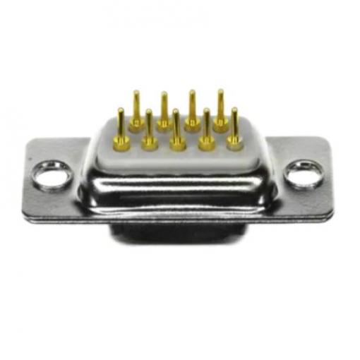 Norcomp Konektor D-Sub, řada: 172, počet kontaktů: 9, orientace těla: Rovný 10.9 mm, Montáž do panelu Vnitřní,