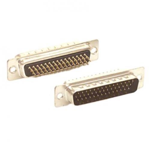 Norcomp Konektor D-Sub, řada: 180, počet kontaktů: 44, orientace těla: Rovný 2.29 mm, Montáž do panelu Vnější,