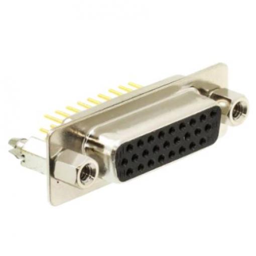 Norcomp Konektor D-Sub, řada: 180 - M, počet kontaktů: 26, orientace těla: Rovný 2.29 mm, Montáž do panelu Vnitřní,