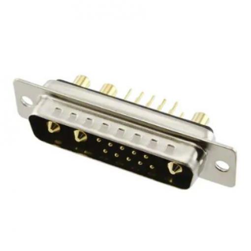 Norcomp Konektor D-Sub, řada: 681M, počet kontaktů: 13, orientace těla: Rovný 2.77 mm, Montáž do panelu Vnější,