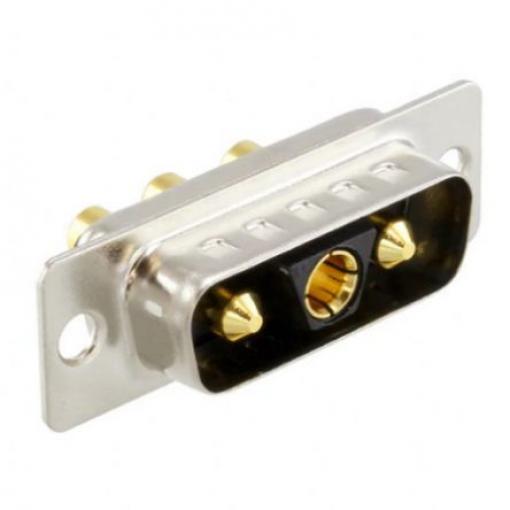 Norcomp Konektor D-Sub, řada: 681M, počet kontaktů: 3, orientace těla: Rovný 2.77 mm, Montáž do panelu Vnější,
