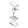 Raspberry Pi Oficiální případ ventilátor pro Raspberry Pi 4
