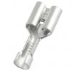 RS PRO Zásuvný konektor, řada: RS PRO Neizolované, 0.8 x 6.35 mm, Stříbrná Vnitřní, celková délka: 19.2 mm, min. AWG: 22