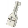 RS PRO Zásuvný konektor, řada: RS PRO Neizolované, 0.8 x 6.35 mm, Stříbrná Vnitřní, celková délka: 19.2 mm, min. AWG: 22