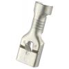 RS PRO Zásuvný konektor, řada: RS PRO Neizolované, 0.8 x 6.35 mm, Stříbrná Vnitřní, celková délka: 19.2 mm, min. AWG: 16