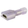 RS PRO Zásuvný konektor, řada: RS PRO Izolované, 0.5 x 2.8 mm, Fialová Vnitřní, celková délka: 18 mm, izolační: Nylon,
