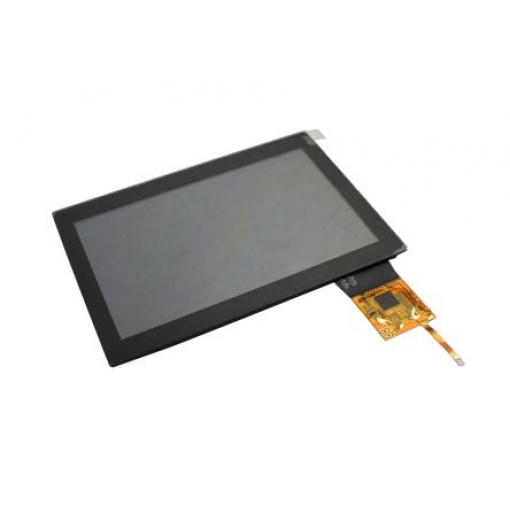 Modul LCD AM-800480C2TZQW-TADH 177.8 mm Dotykový displej 800 x 480 pixel podsvícení LCD rozhraní LVDS Ampire Kapacitní