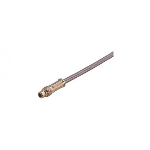 Huber+Suhner Koaxiální konektor, řada: 11_MMCX-50-1-1/111_OH Vnější, 50 Ω, orientace těla: Rovný, Kabel Konektor MCX