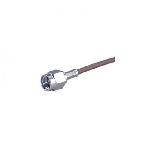 Huber+Suhner Koaxiální konektor, řada: 11_SMA-50-2-41/133_NH Vnější, 50 Ω, orientace těla: Rovný, Kabel Konektor SMA