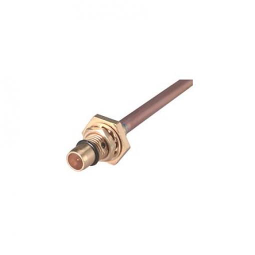 Huber+Suhner Koaxiální konektor, řada: 14_BMA-50-3-2/111_NE Vnější, 50 Ω, orientace těla: Rovný, Kabel Konektor BMA