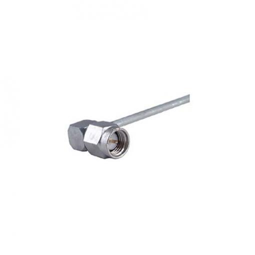 Huber+Suhner Koaxiální konektor, řada: 16_SMA-50-2-53/119_NH Vnější, 50 Ω, orientace těla: Pravý úhel, Kabel Konektor