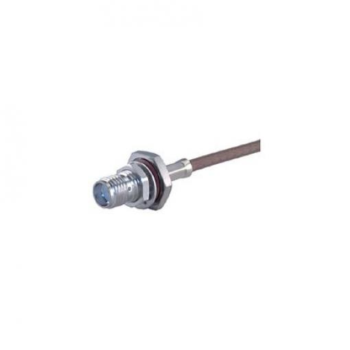 Huber+Suhner Koaxiální konektor, řada: 24_SMA-50-2-46/133_NE Vnitřní, 50 Ω, orientace těla: Rovný, Kabel Konektor SMA