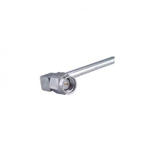 Huber+Suhner Koaxiální konektor, řada: 16_SMA-50-3-43/133_NE Vnější, 50 Ω, orientace těla: Pravý úhel, Kabel Konektor