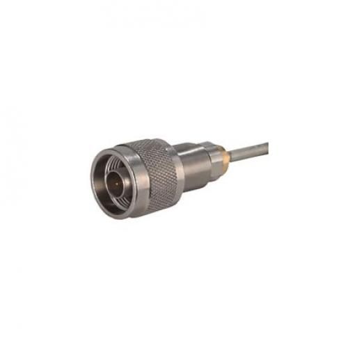 Huber+Suhner Koaxiální konektor, řada: 11_N-50-3-51/133_NE Vnější, 50 Ω, orientace těla: Rovný, Kabel Konektor N Pájecí,