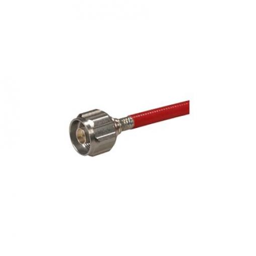 Huber+Suhner Koaxiální konektor, řada: 11_N-50-5-18/103_NH Vnější, 50 Ω, orientace těla: Rovný, Kabel Konektor N Pájecí,