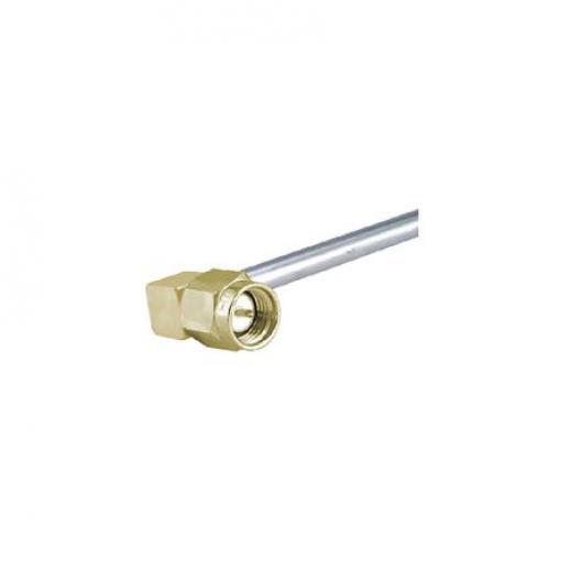 Huber+Suhner Koaxiální konektor, řada: 16_SMA-50-3-3/111_NH Vnější, 50 Ω, orientace těla: Pravý úhel, Kabel Konektor SMA
