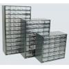 Skladovací jednotka se zásuvkami 30 Modrá Ocel Průhledné zásuvky 283 mm x 306 mm x 150 mm Raaco