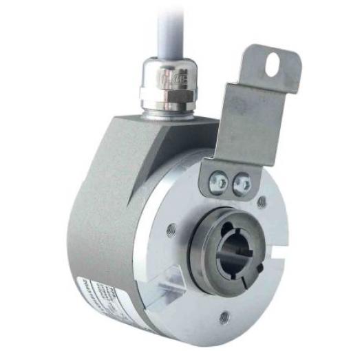 Přírůstkový kodér, řada: 58h Přírůstkové Invertní HTL 30V dc 6000 rpm 5000 ppr Dutý IP65 RS PRO 12 mm
