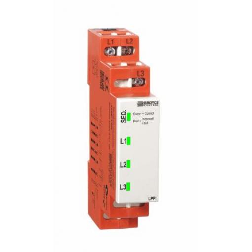 Broyce Control Monitorovací relé, řada: L 3 a LPPI kontakty Lišta DIN