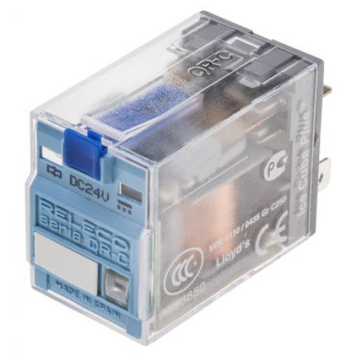 Releco Výkonové relé SPST Montáž na plošný spoj 10 A 24 V dc C7