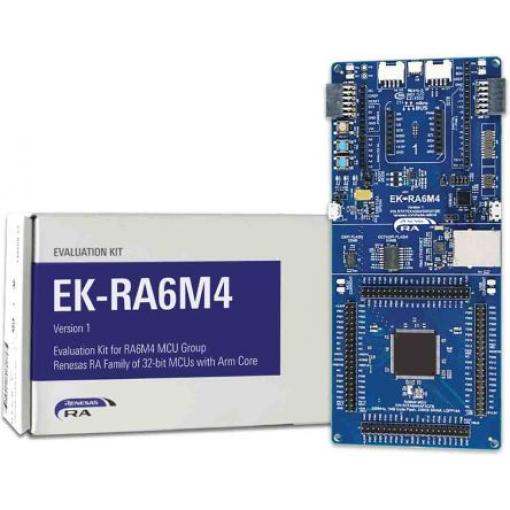 Renesas Electronics Sada pro hodnocení, ARM RTK7EKA6M4S00001BE, Mikrokontrolér, ARM Cortex M33, Vyhodnocovací sada pro